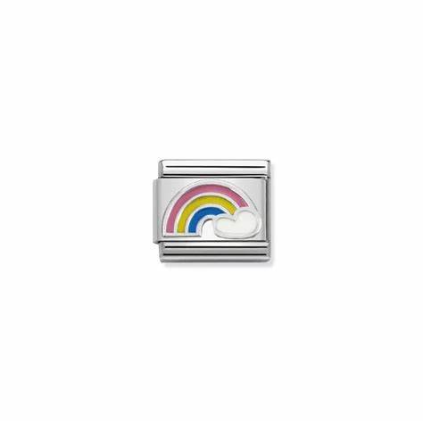 Nomination Silver Rainbow & Cloud Composable Charm